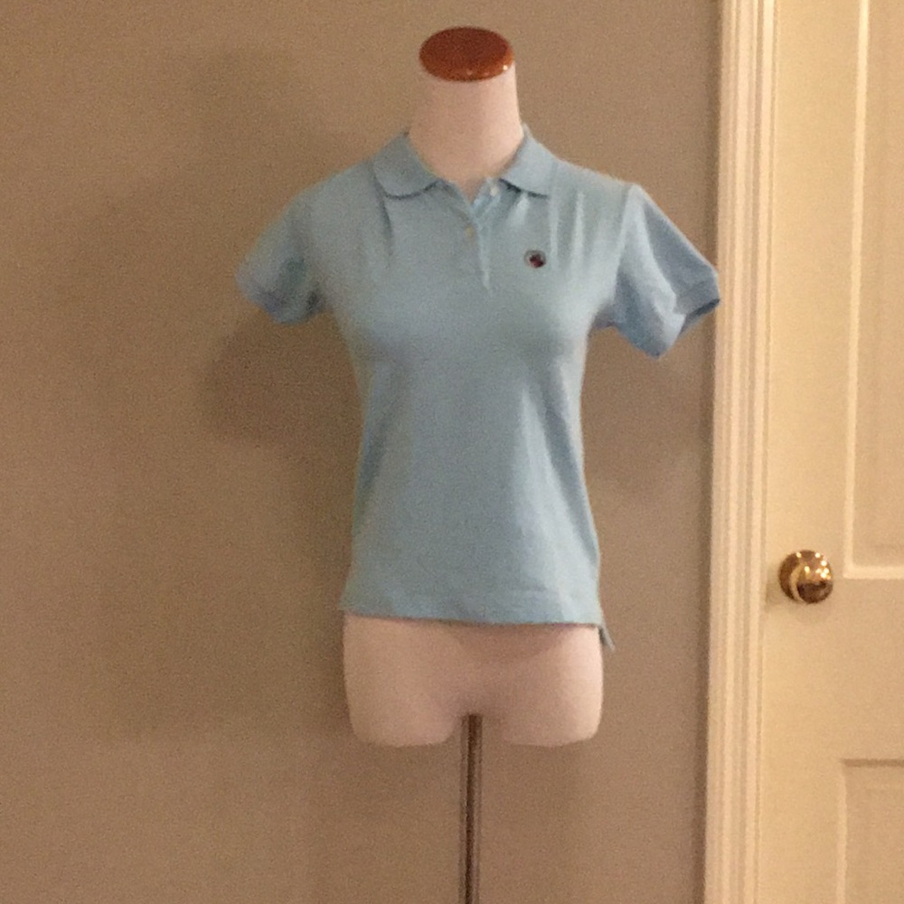Southern Proper light blue polo shirt